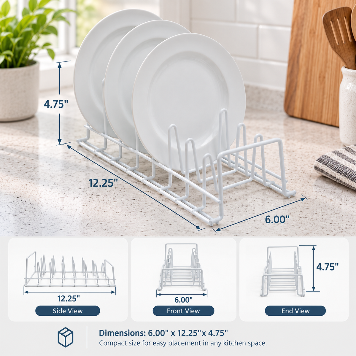 Lid & Plate Organizer