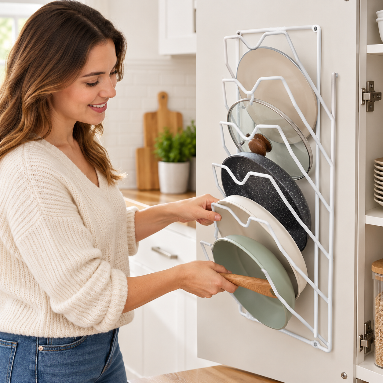 6-Shelf Lid Organizer