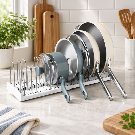 Pan & Lid Organizer Rack
