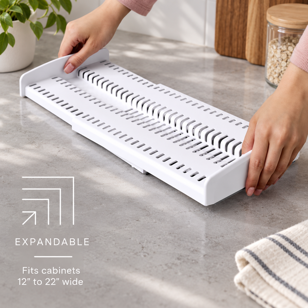 Pan & Lid Organizer Rack