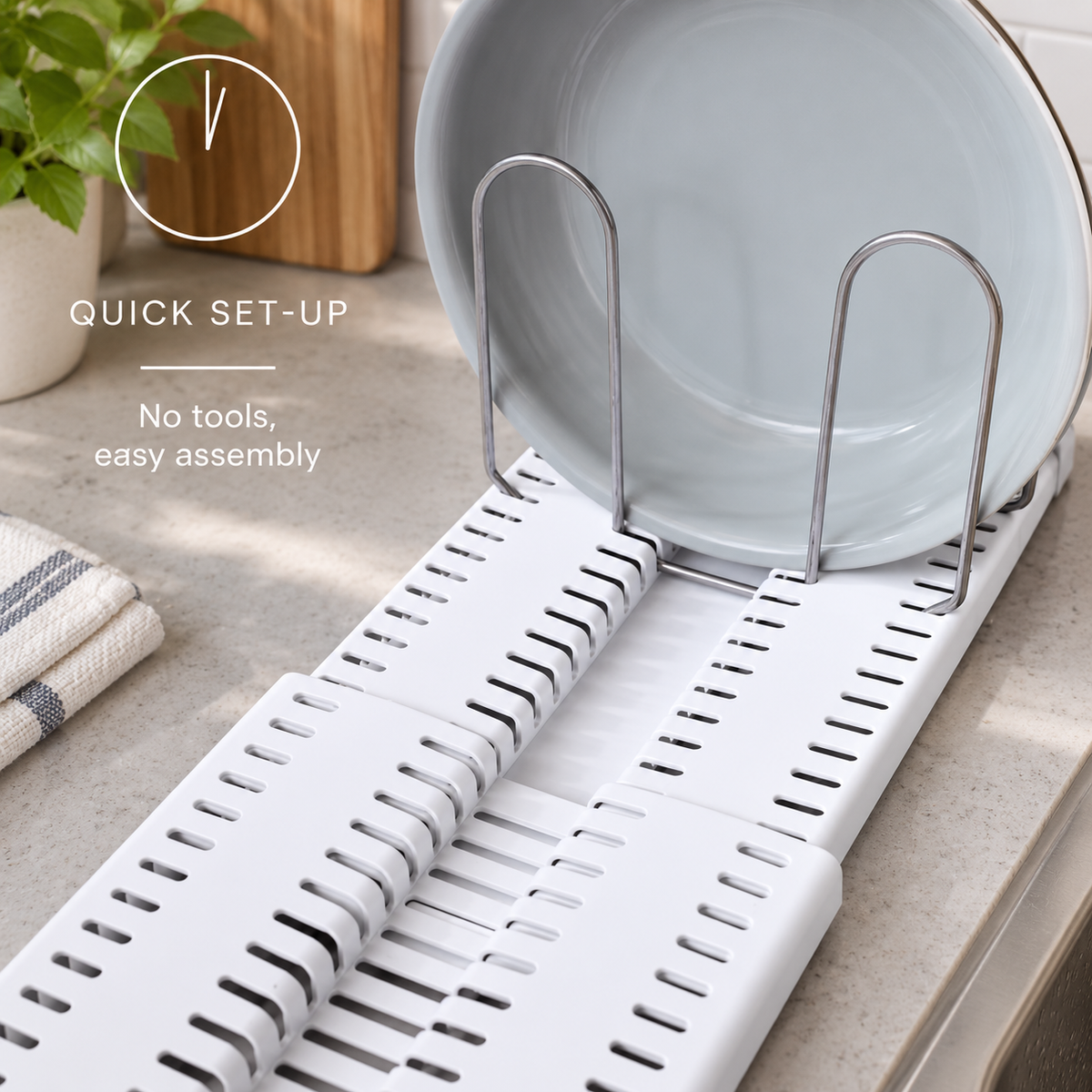 Pan & Lid Organizer Rack