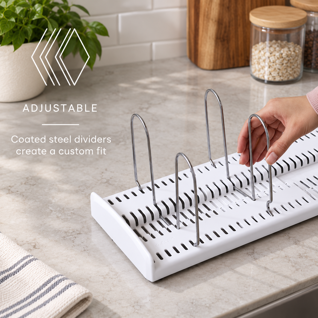 Pan & Lid Organizer Rack