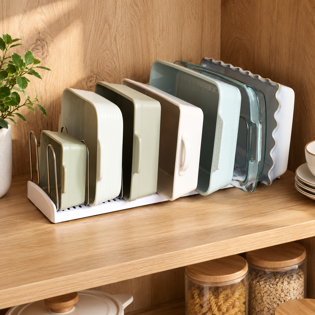 Pan & Lid Organizer Rack