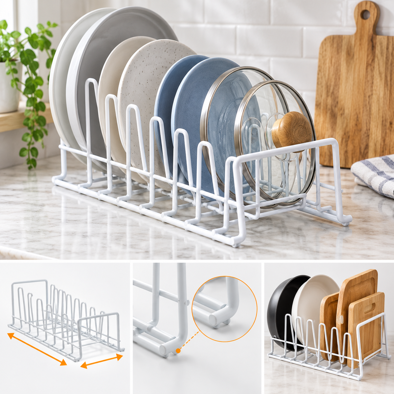 Lid & Plate Organizer