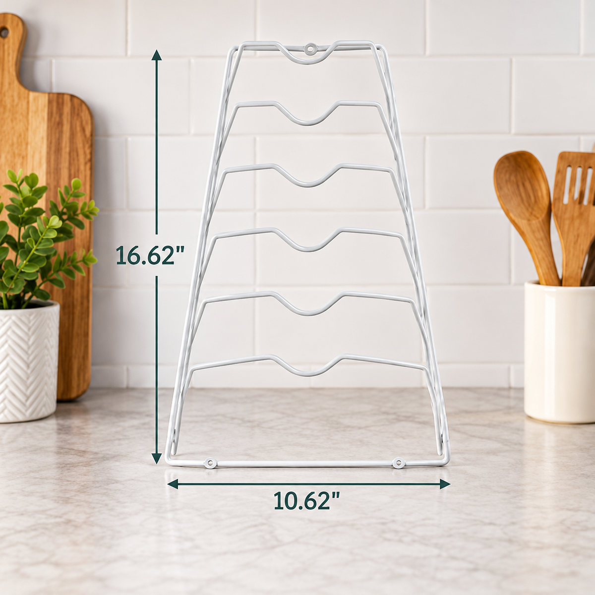 6-Shelf Lid Organizer